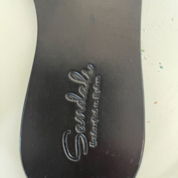 Dragon Real Italian Leather Flat Slip on Sandal - Picture 6 of 8